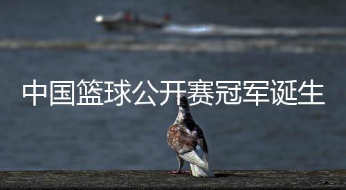 中国篮球公开赛冠军诞生 首个男子城市赛总冠军出炉