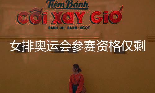 女排奥运会参赛资格仅剩5个席位 这6支队伍已拿到门票