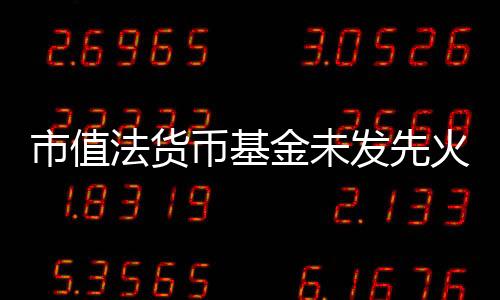 市值法货币基金未发先火,多家基金公司抢先上报市值法货币基金