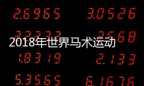 2018年世界马术运动会落幕 中国军团表现不俗
